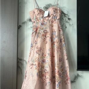 Zimmermann | Dresses | Zimmermann Alight Halter Mini Dress Red And White  Cream Striped | Poshmark